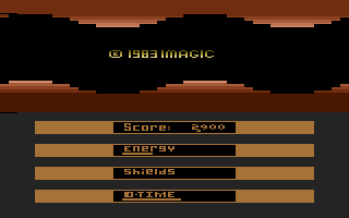 Laser Gates (Atari 2600) screenshot: Imagic logo