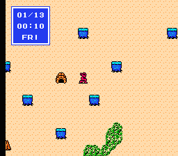 Last Armageddon (NES) screenshot: Starting the game