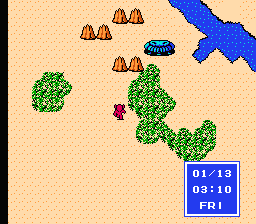 Last Armageddon (NES) screenshot: Near a power station