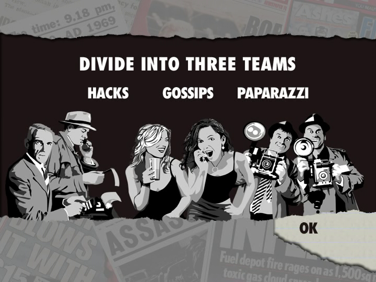 Screenshot of The Daily Mirror Interactive DVD The Sensational Trivia