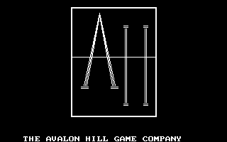 Andromeda Conquest (DOS) screenshot: Avalon Hill logo