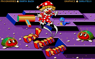 Do! Run Run (Atari ST) screenshot: Loading screen.