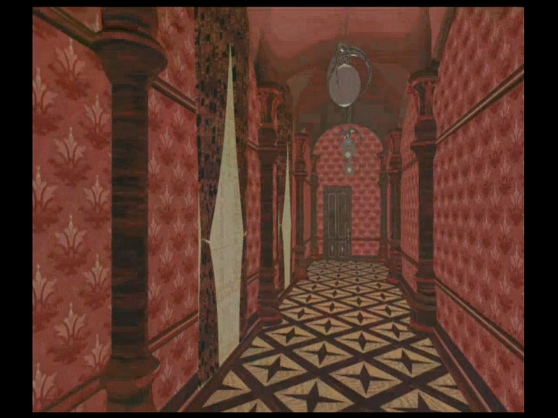 Escape from the Haunted House (Windows) screenshot: Corridor
