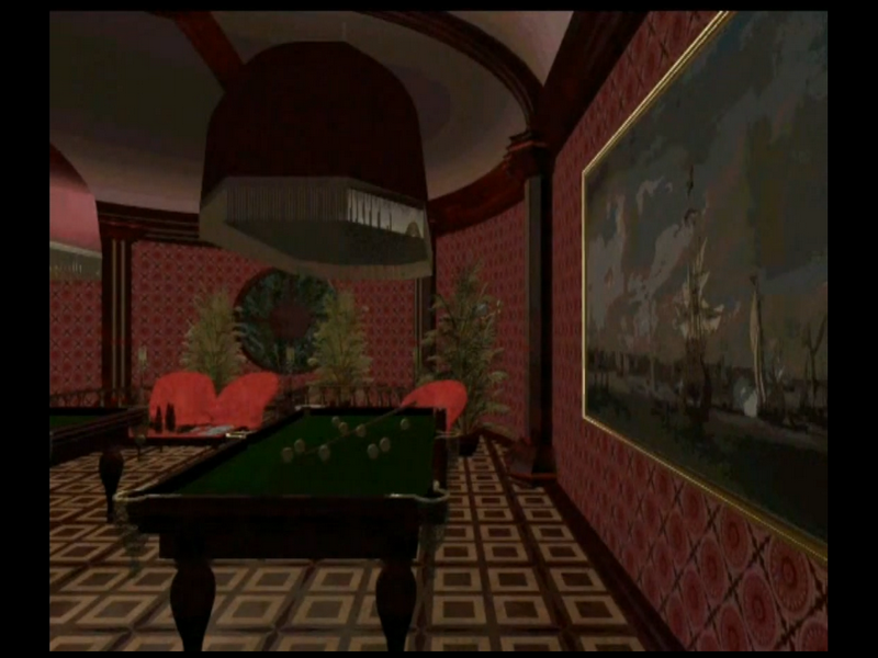Escape from the Haunted House (Windows) screenshot: Living room