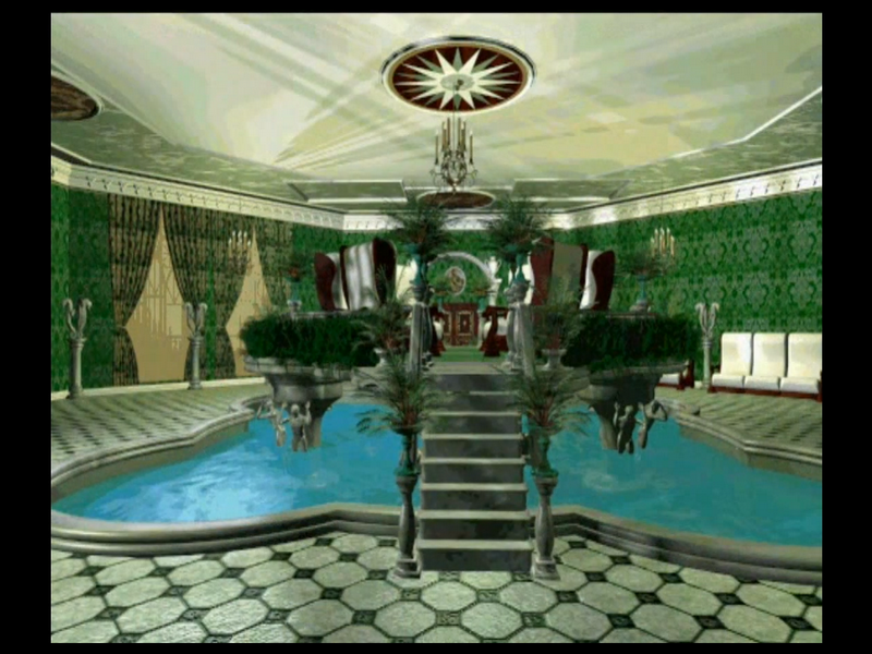 Escape from the Haunted House (Windows) screenshot: Swimming pool
