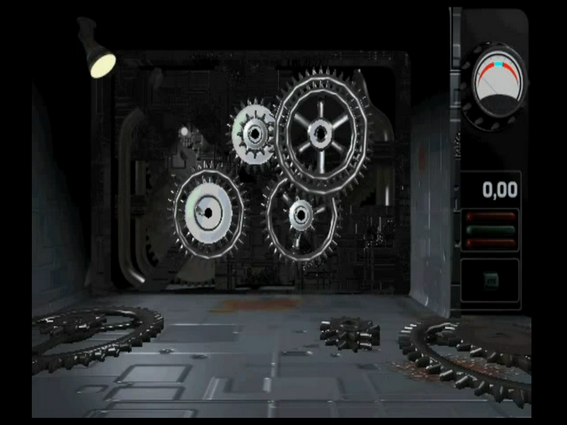 Escape from the Haunted House (Windows) screenshot: The riddle with gears
