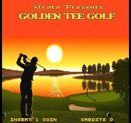 Golden Tee Golf (Arcade) screenshot: Opening Screen