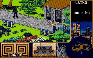 Screenshot of Last Ninja 2 Back with a Vengeance (Amiga, 1988) MobyGames