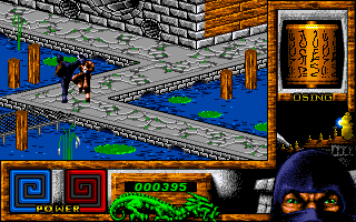 Last Ninja 3 (Amiga) screenshot: Level 3.