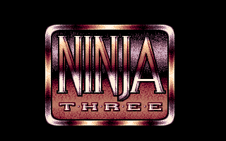 Last Ninja 3 (Amiga) screenshot: Title screen.