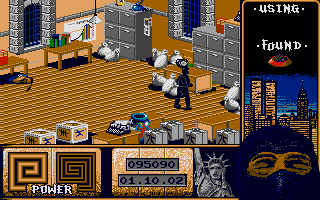 Screenshot of Last Ninja 2 Back with a Vengeance (Amiga, 1988) MobyGames