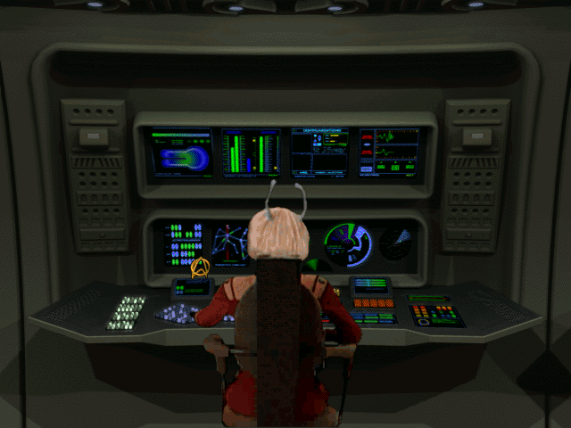 Star Trek: Starfleet Academy (Windows) screenshot: Communications officer