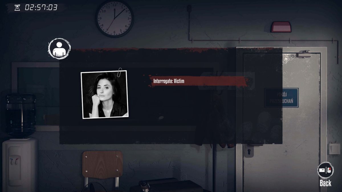 Criminal Expert (Windows) screenshot: Interrogating the victim