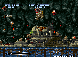 Last Resort (Neo Geo) screenshot: Stage 3