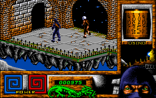 Last Ninja 3 (Amiga) screenshot: Level 5.