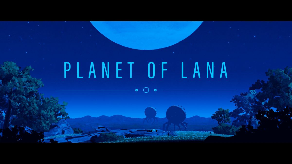 Planet of Lana (Windows) screenshot: Title screen