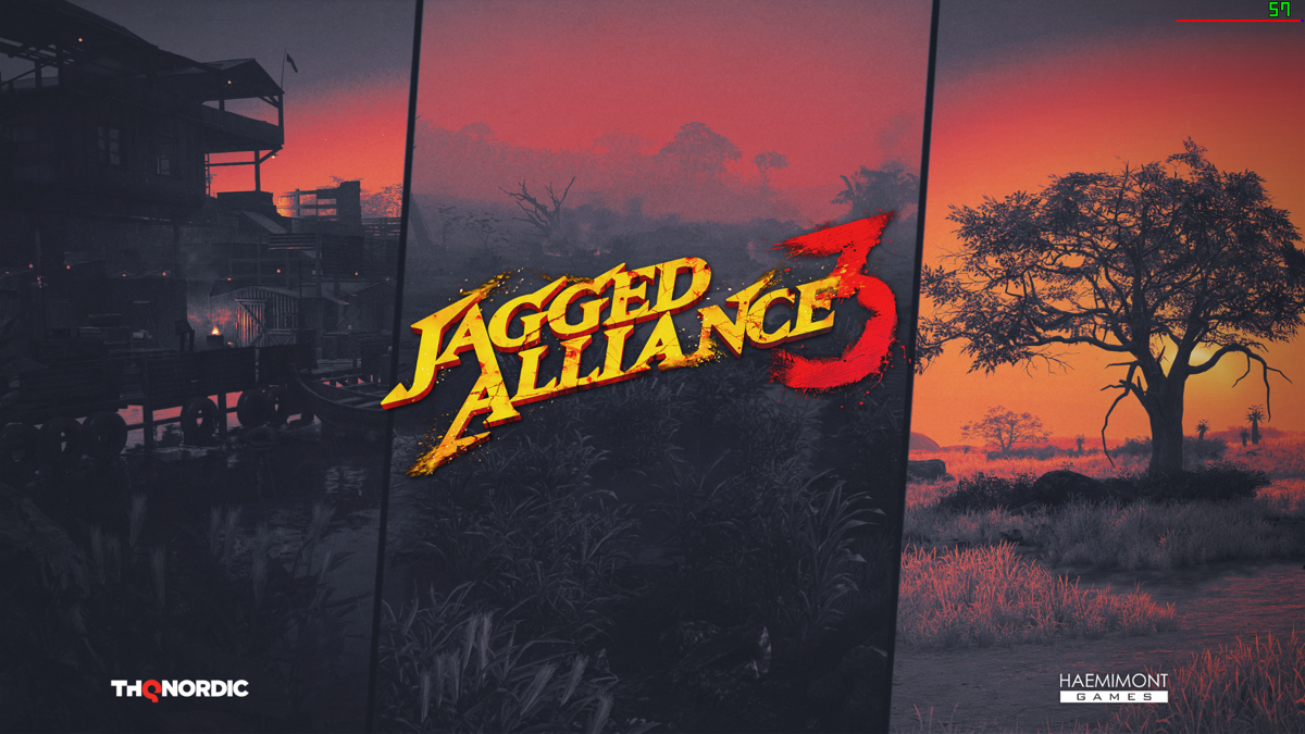 Jagged Alliance 3 (Windows) screenshot: Splash screen