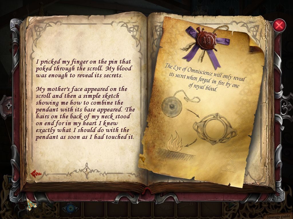 Screenshot of Spirits of Mystery: Amber Maiden (Windows, 2012) - MobyGames