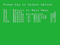 737 Flight Simulator (MSX) screenshot: Airport Layout: You can use a preset runaway layout or design your own layout.