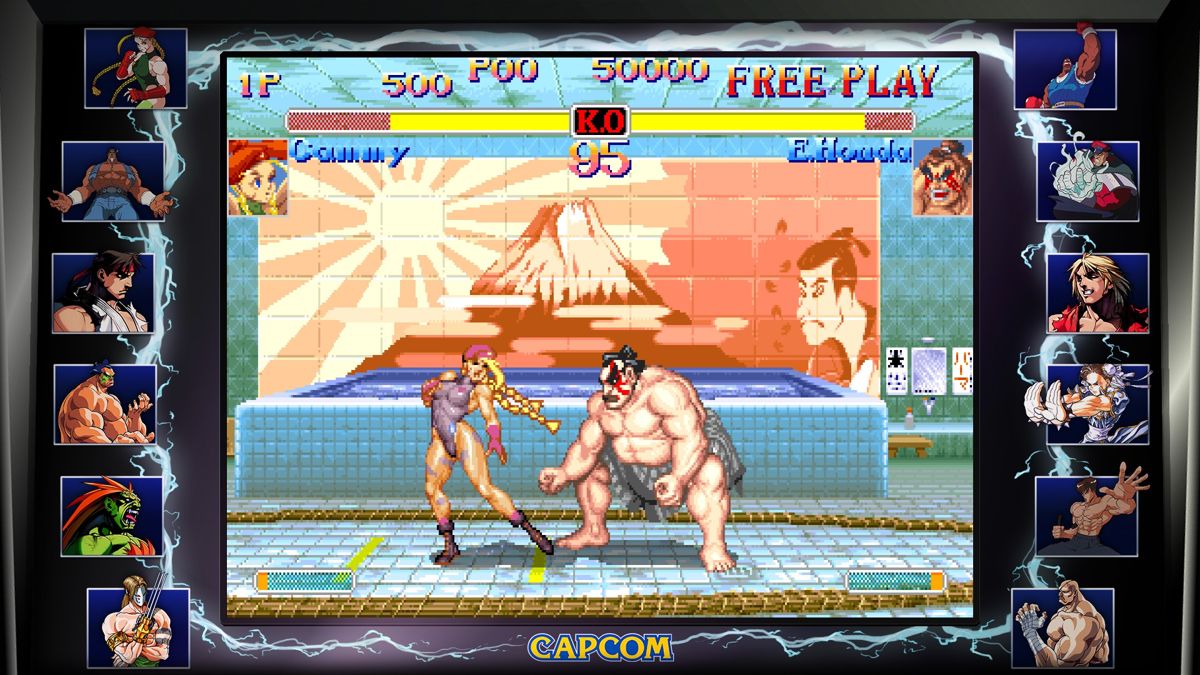 Street Fighter: 30th Anniversary Collection (Windows) screenshot: Super Street Fighter II Turbo (1994), which brought the Supers mechanic, increased difficulty and became a competitive icon for decades to come.