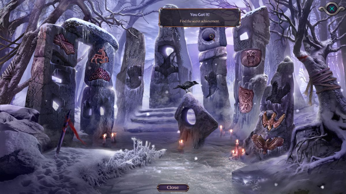 Mystery Case Files: Dire Grove, Sacred Grove (Collector's Edition) (Windows) screenshot: There are in-game achievements to be collected