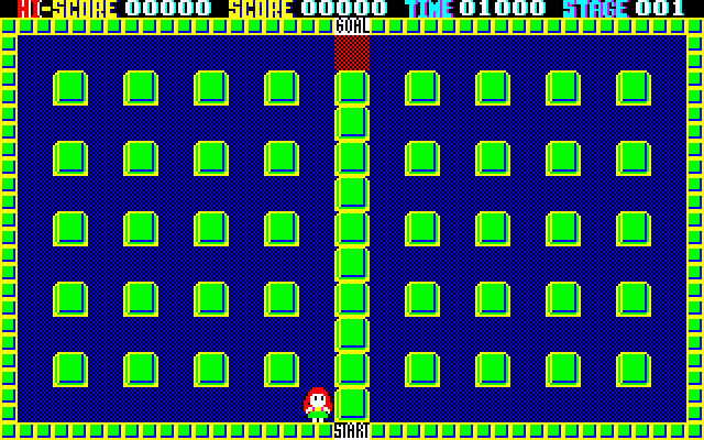 Binary Land (Sharp X1) screenshot: Character Selection #2