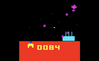 Screenshot of Cassette 33 Super Invaders (1292 Advanced Programmable