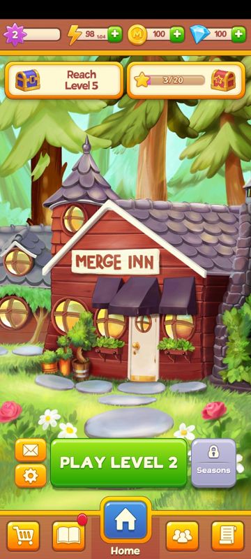 Merge Inn (Android) screenshot: Welcome to the Merge Inn