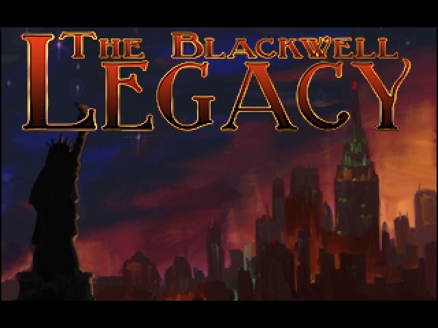 The Blackwell Legacy (Windows) screenshot: Main title
