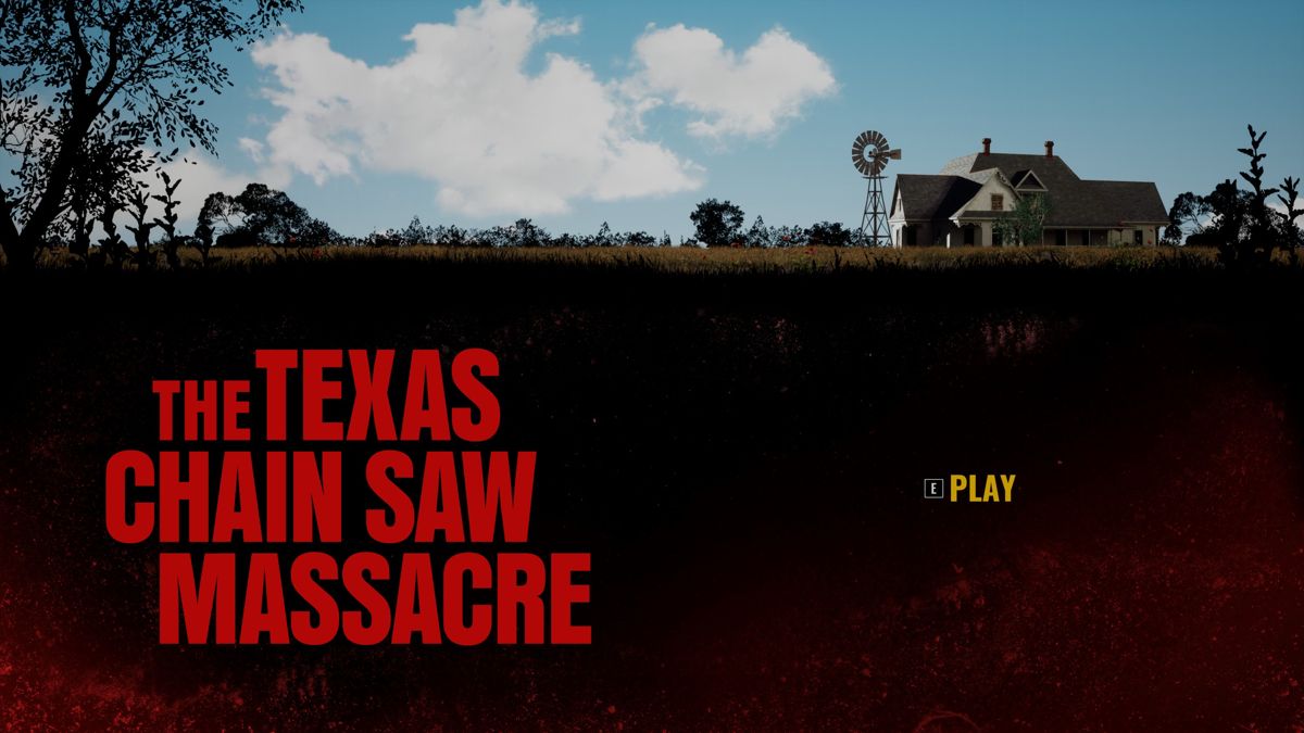 The Texas Chain Saw Massacre (Windows) screenshot: Title screen