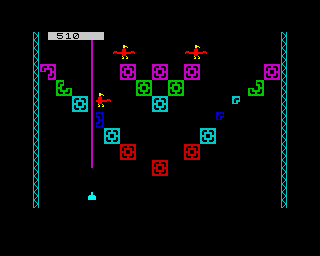 Screenshot of Fire Hawks (ZX Spectrum, 1983) - MobyGames