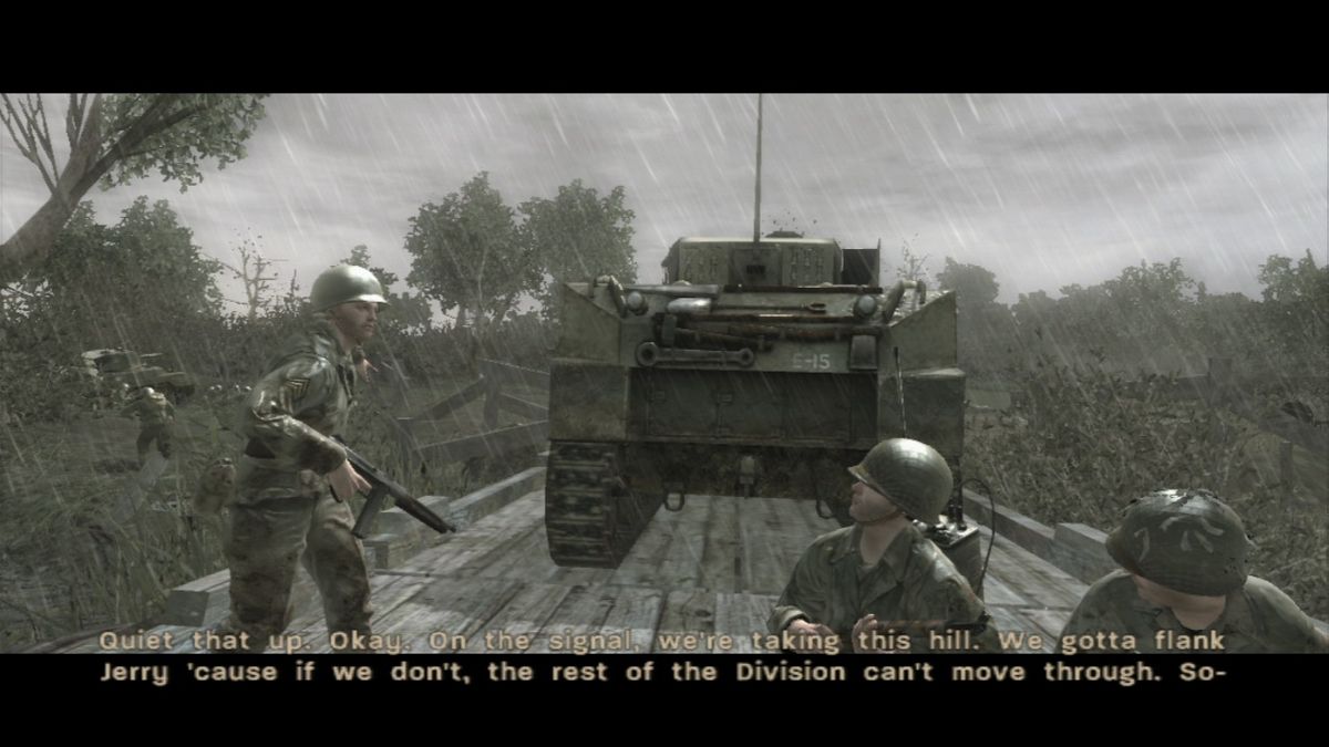 Screenshot of Call of Duty 3 (PlayStation 3, 2006) - MobyGames