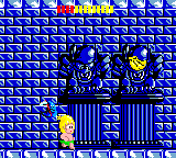 Wonder Boy (Game Gear) screenshot: Followed by the God of Death