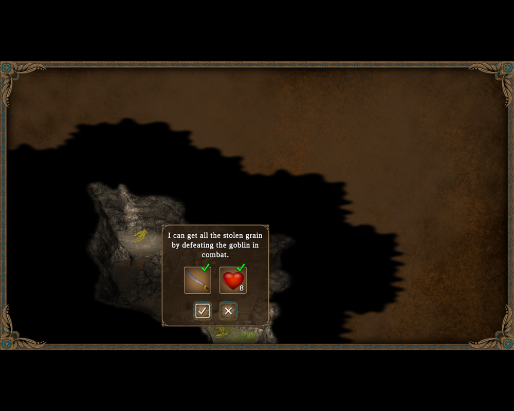 Hero of the Kingdom II (Windows) screenshot: Combat, such as it is...