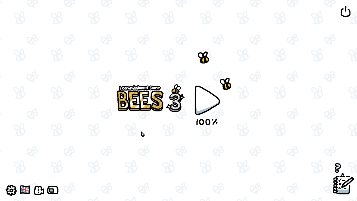I commissioned some bees 3 (Windows) screenshot: Main Menu