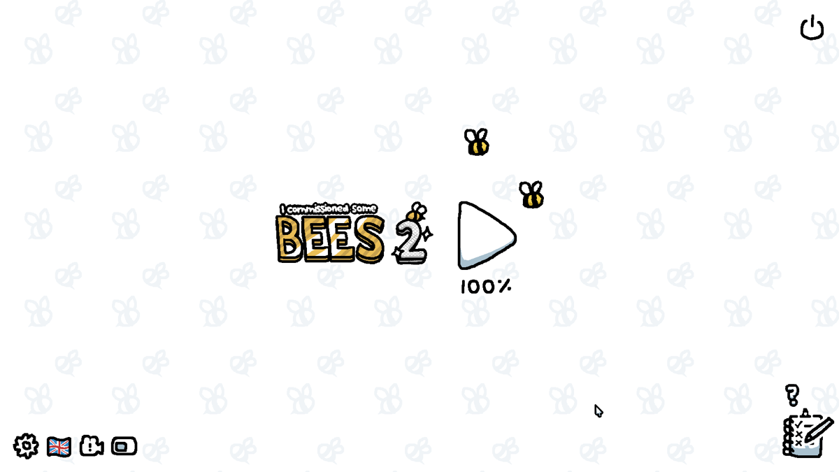 I commissioned some bees 2 (Windows) screenshot: Main Menu