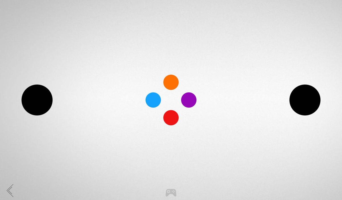 Blek (Android) screenshot: Get the four dots in the middle.