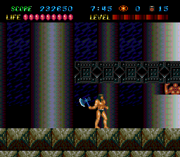 Legendary Axe II (TurboGrafx-16) screenshot: Level 6