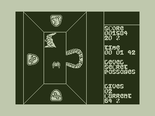 Wizards Quest (Dragon 32/64) screenshot: Watch Out Spider