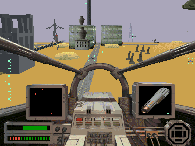Russian Roulette (Windows) screenshot: Desert