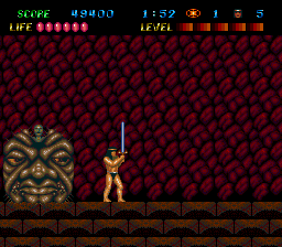 Legendary Axe II (TurboGrafx-16) screenshot: Boss