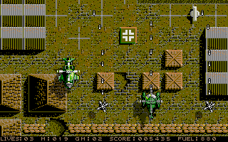 Apache Flight (Atari ST) screenshot: Got me some backup!