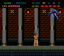 Legendary Axe II (TurboGrafx-16) screenshot: I always liked blue women