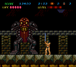 Legendary Axe II (TurboGrafx-16) screenshot: Boss