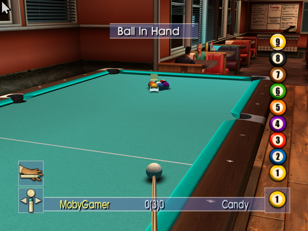 Pool:shark 2 (Windows) screenshot: First-person aiming