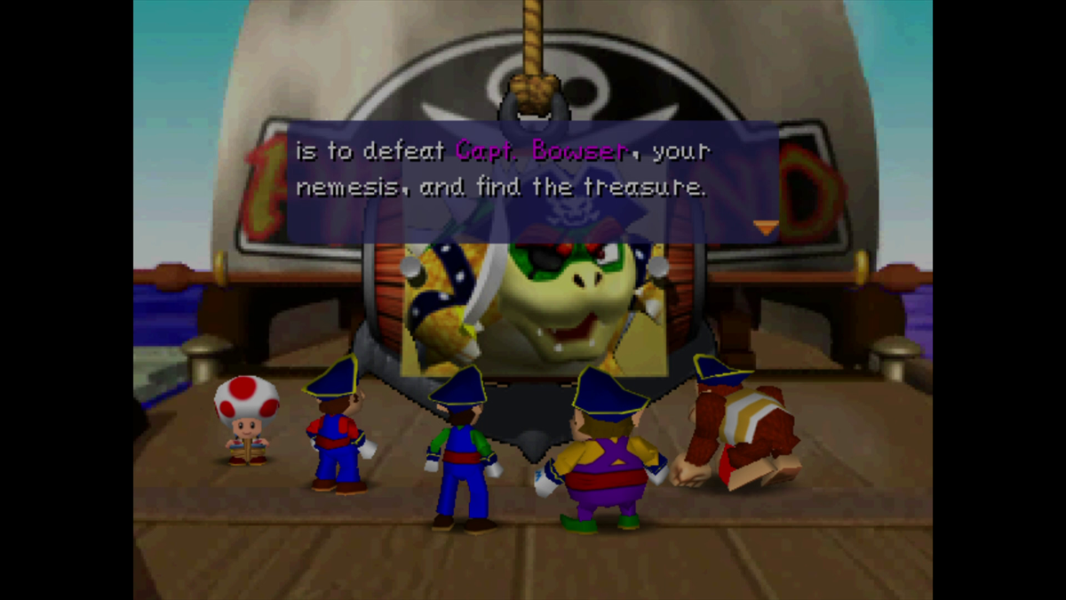 Mario Party 2 (Wii U) screenshot: Capt. Bowser