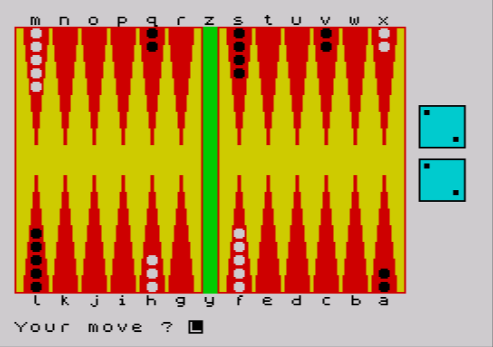 Backgammon promo art, ads, magazines advertisements MobyGames