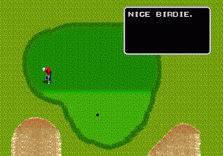 Arnold Palmer Tournament Golf (Genesis) screenshot: Nice Birdie