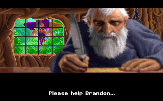 Fables & Fiends: The Legend of Kyrandia - Book One (DOS) screenshot: Intro Sequence