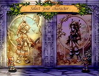 Legend of Mana (PlayStation) screenshot: character selection
